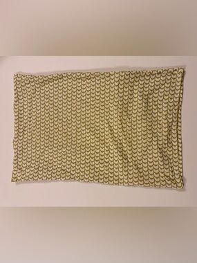 IKEA Jorun Form Queen Pillowcase - 100% Cotton, Slightly Shrunken (see note)